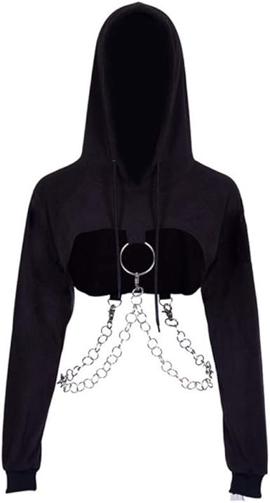 Sudaderas negras cortas Clearance