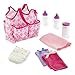 New! You & Me Baby Doll Diaper Tote Bag with Accessories