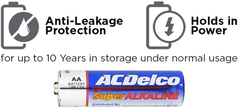 ACDelco 40-Count AA Batteries, Maximum Power Super Alkaline Battery: Electronics