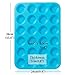 Joyoldelf Large Mini Muffin Pans - 24 Cup Silicone Bakeware Non Stick Muffin Tray, Bonus 100Pcs Random Paper Baking Cups Cupcake Liners
