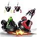 FSTgo Set of 2 Stunt Battle Bumper Cars High Speed Battle Racing Vehicles with Drivers Toy