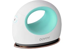 Dovov Mini Heat Press, Small Heat Press Machine for T Shirt, Shoes, Hats, Iron Press for Small HTV Vinyl Projects (Green)