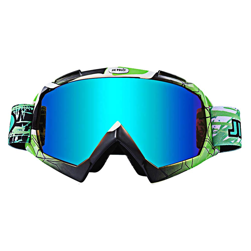Buy JIEPOLLY Motorcycle Motocross Goggles Mx ATV Riding Goggles Dirt