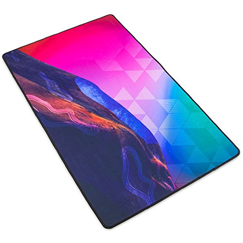 Stratagem Control Zone Customs Designed XL Microfiber Gaming Deskpads - Sizes Up to 35" x 15.5" (Mars Mission XL - 27.5" x 15.5")
