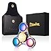 Fidget Spinner for Kids & Adults, BEST Rainbow Hand Spinner for ADHD, Killing Time, & Stress Relief. Made of Titanium Alloy, Ceramic Bearing, 3+ min, High Speed, & EDC with Portable Case (Rainbow2)