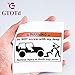 GTOTd Stickers for Jeep TJ Side Panel Logo (10-PCS) 4x4'' Jeep Sticker Bumper Stickers Vinyl Decal Sticker Pack