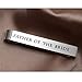 Father of the Bride Gifts Wedding Tie Clips Gifts for Groomsmen From the Bride Stainless Steel Tie Bars Polished Finish 3/8 Inch Wide 2 Inches Long