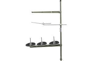 CKPSMS Brand -1SET #F3 Industrial Sewing Machine 3 Spool Thread Stand Compatible with/Replacement for Juki Brand Brother Brand Consew Brand (F3)