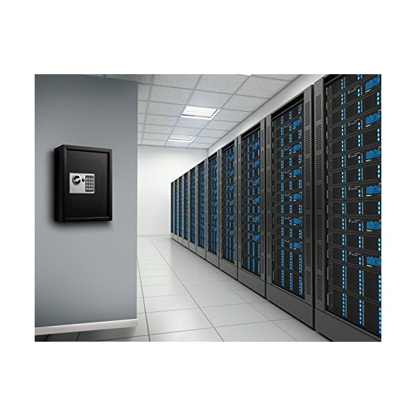 AdirOffice 40 Keys Cabinet with Digital Lock - Electronic Key Safe