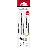 VESSEL Micro Screwdriver 5PC. No.99005HXPBU