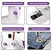Mini Sewing Machine, Portable Electric Sewing Machine with Lamp and Thread Cutter, High & Low Speeds, Battery or Adapter Power Supplies