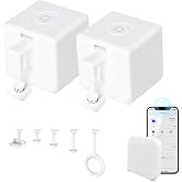 MOES Smart Fingerbot 2packs with Tuya Bluetooth Hub and Accessory kit, Smart Switch Button Pusher Adds Finger Touch Control, Compatible with Alexa, Google Home, Timing and Remote Control Finger Bot