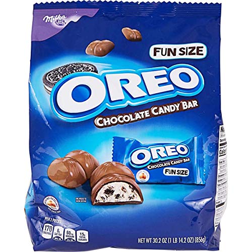 Oreo Chocolate Candy Bar - Fun Size Bars - Bulk Bag (56 Total Bars Per Bag) Oreo Chocolate Candy Bar - Fun Size Bars - Bulk Bag (56 Total Bars Per Bag)