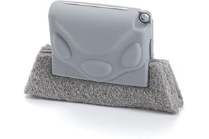 Générique Window Gap Groove Cleaning Brush Corners Scouring Cloth Window Slot Cleaner Groove Brush Window Washing Brush Kitch