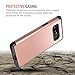Note 8 Case, Trianium Protanium Galaxy Note 8 Case Heavy Duty Case with GXD Impact Gel (Rose Gold) Extreme Protection Shock-Absorption Tri-Layer Reinforced Protective Hard Cover