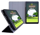 Insignia Flex 7-Inch Tablet (NS-15AT07) Custom Fit Portfolio Leather Case Cover with Built In Stand- Black