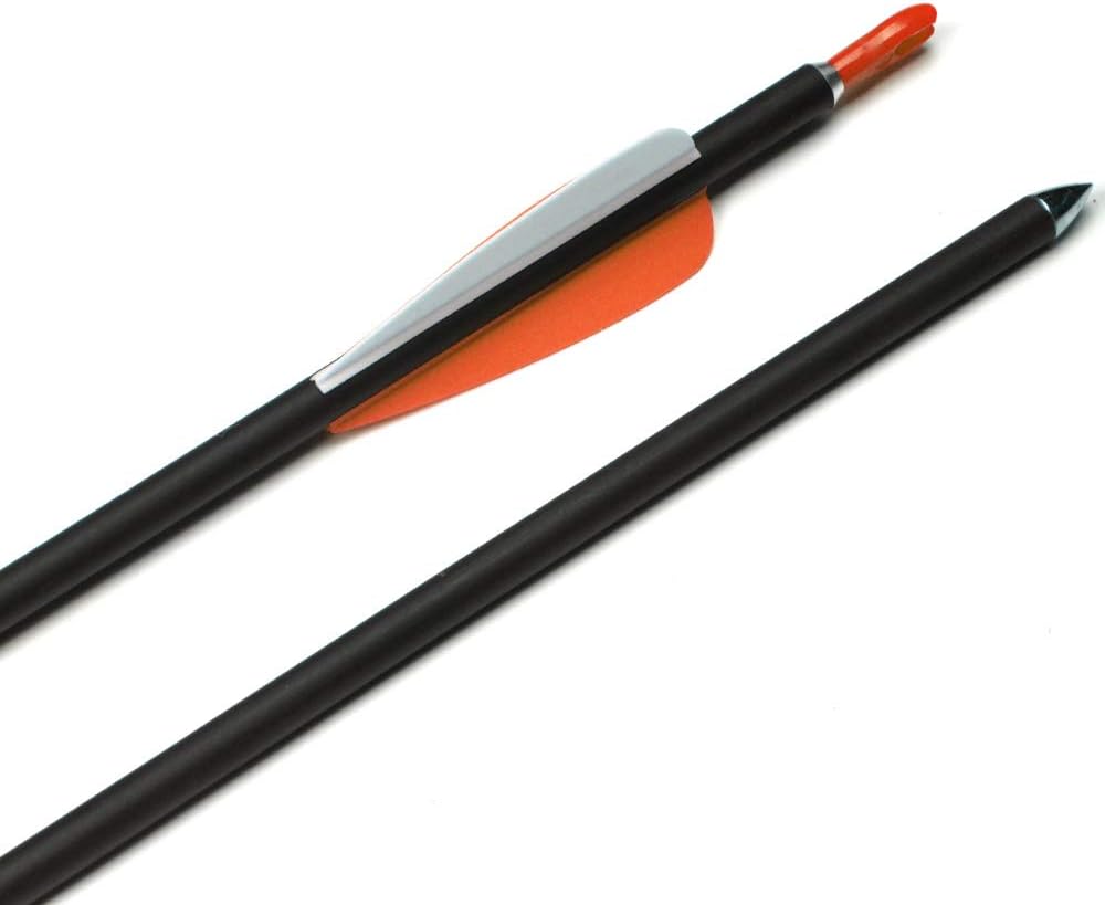 ANTISR 30" Carbon Arrows OD.275 with Interpolated Tips and Anti-Nail Nock for Compound & Recurve Bow(Pack of 12) : Sports & Outdoors