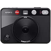 Leica Sofort 2 Digital and Instant Photo Camera with LCD Display, Two Shutter Releases, 10 Lens Effects, and Leica FOTOS App 