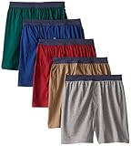 Hanes Men's TAGLESS® Knit Boxers with ComfortSoft® Waistband 5-Pack # MKCBX5