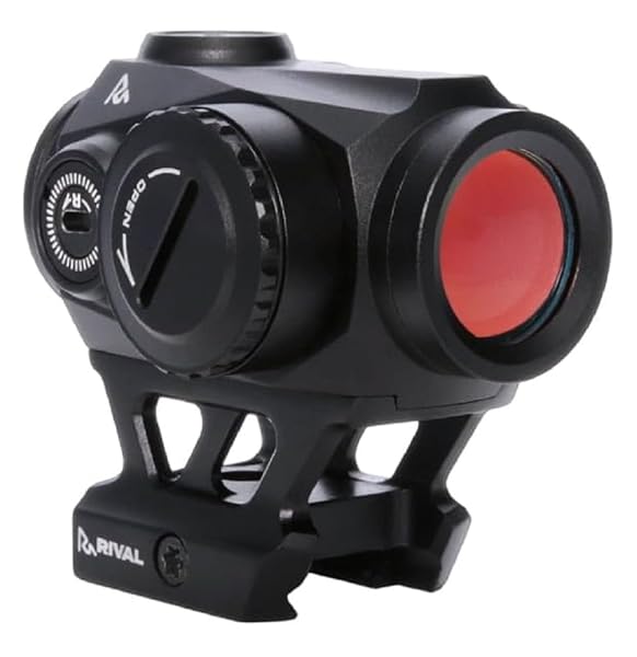 RIVAL ARMS X2 SCOPE RED DOT 22MM BLK BOX