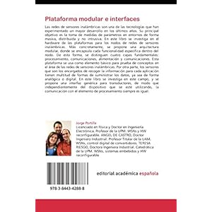 Plataforma modular  e interfaces: para redes de sensores inalámbricas (Spanish Edition)
