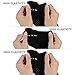 Matymats Women Non Slip Athletic Yoga Socks for Running Exercise Workout Training Fitness Hospital,005-5 Pairs in Five Colors,One Size
