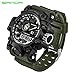 Sanda Men's Digital Watch Large Face LED Wrist Watches Military Sports Digital Analog Dual Time Outdoor Army Wristwatch Tactical