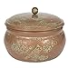 CobraCo Bird Motif Copper Finish Hose Holder with Lid HHEBR