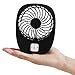 LP Mini USB Output Electric Fan Compact Easy To Carry for the Office , Home , Dorm , Study , Library , Games Room Outdoor Travel , Keep You Cool and Relaxed (Black)