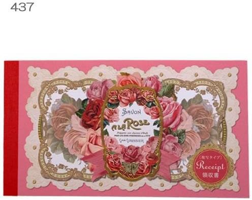 Amazon アンティークフラワー 領収書 複写タイプ 大人可愛い店舗用品通販 437 おもちゃ おもちゃ