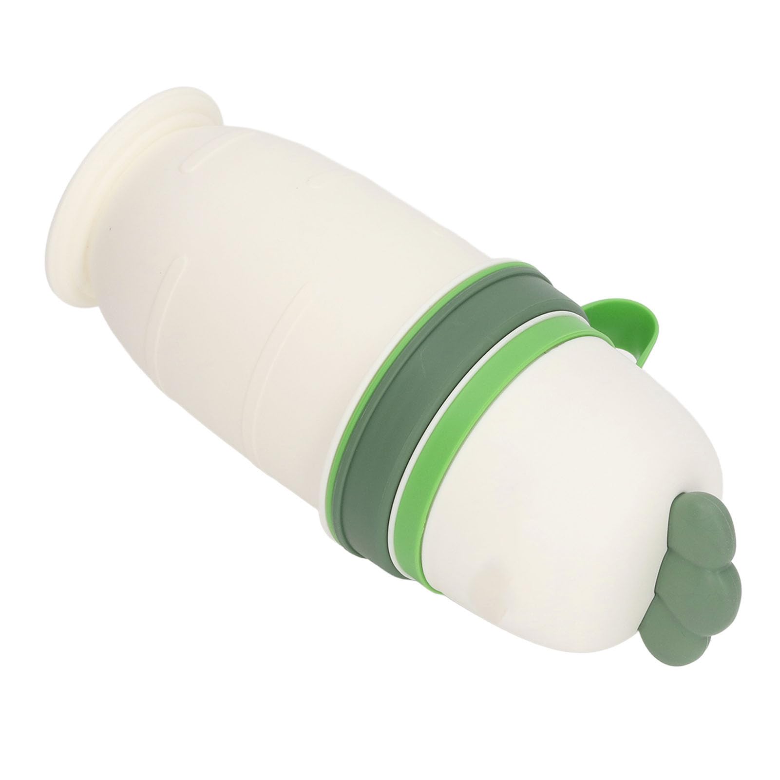 Kids Travel Urinal Bottle, Soft Funnel Kids Travel Potty Bottle Pee Training Portable Leak Proof for Trip for Toddlers for Boys (White)