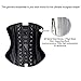 Camellias Women's 26 Steel Boned Heavy Duty Waist Trainer Corset Shaper for Weight Loss