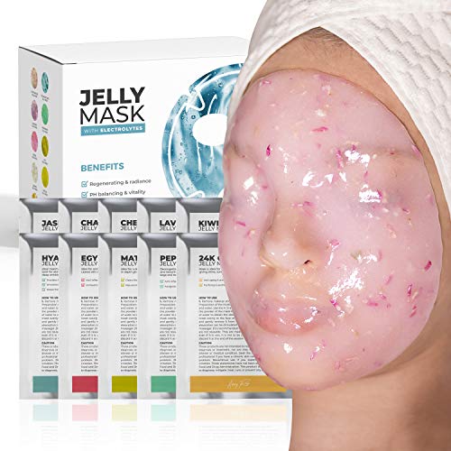 Avery Rose LED Mask Facial light therapy + PeelOff Jelly Mask 10