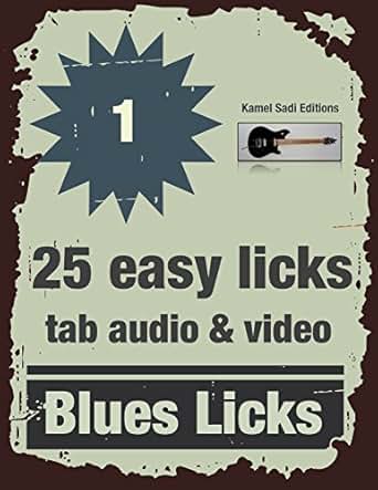 Blues Licks Vol 1 25 Easy Licks - 