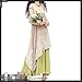Allbebe Cotton Embroidery Fake Two Piece Linen Long Dress_XL_Grey&Green