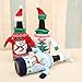 ZKLKLO Christmas Wine Bottle Covers Christmas Wine Bottle Gift Wrap Knitted Wine Sweaters Cover Bag-Set of 6