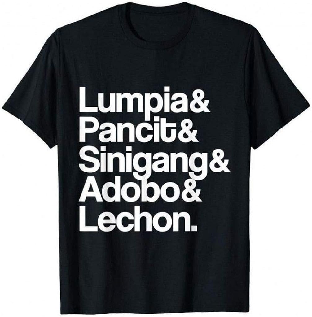 Atakang Filipino-Food-Shirt-Lumpia-Pancit-Sinigang-Adobo-Lechon-tshirts000