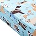 Crib Sheet UOMNY 100% Cotton Fitted Crib Sheet Baby Sheet for Standard Crib and Toddler mattresses Nursery Bedding Sheet Crib Mattress Sheets for Boys and Girls1 Pack Dog Toddler Sheet