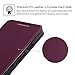 Nexus 5X Case - Fintie Premium PU Leather [Slim Flip] [Card Slot] Protective Wallet Case Cover for Google Nexus 5X (2015 Release), Purple