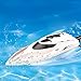 RC Boat, KINGBOT H102 2.4GHz High Speed (40KM/H)Remote Control Electric Racing Boat Automatically 180 Degree Flipping Transmitter