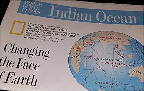 Indian Ocean National Geographic Ocean Floor Map National