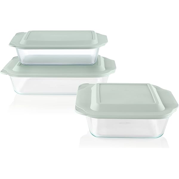 Rubbermaid DuraLite Glass Bakeware, 12Piece Set, Baking Dishes