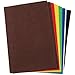 Darice Felties Stiff Felt Sheets with Sticky Backs (18 Sheets) - Assorted Primary Colors - Great for Craft Projects with Kids, Costumes, Classrooms, Scouts, Parties - 6