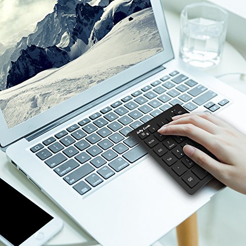 Bluetooth Number Pad, Jelly Comb N019 Ultra Slim Wireless Bluetooth 28
