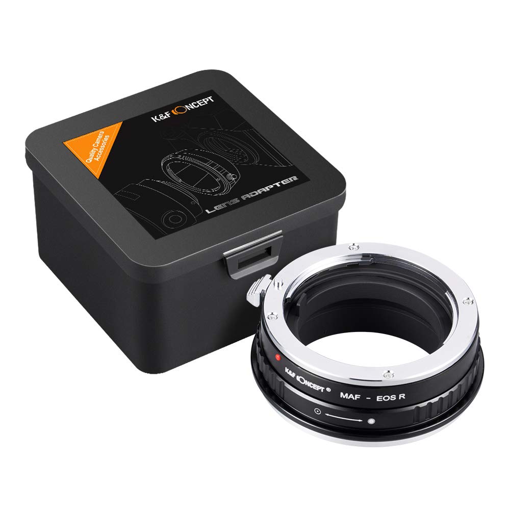 K&F CONCEPT MAF to EOS R Lens Mount Adapter Compatible with Sony Alpha A Mount (and Minolta AF) Mount Lens to EOS R Cameras