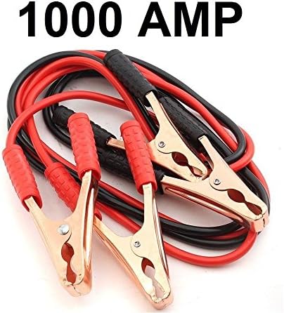 Car battery adapter starting cable clamps - 800 / 1000 Amps. 1000AMP