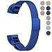Oitom Fitbit Alta HR Accessory Bands and Fitbit alta replacement Band, (2 Size) Large 6.7