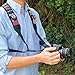 USA Gear DSLR Camera Strap Chest Harness with Quick Release Buckles, Southwest Neoprene Pattern and Accessory Pockets - Compatible with Canon, Nikon, Sony Point and Shoot and Mirrorless Cameras
