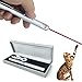 Laifoo USB Rechargeable Cat Toys Interactive LED Light Pointer For Cats Catch Teasing Scratching Training