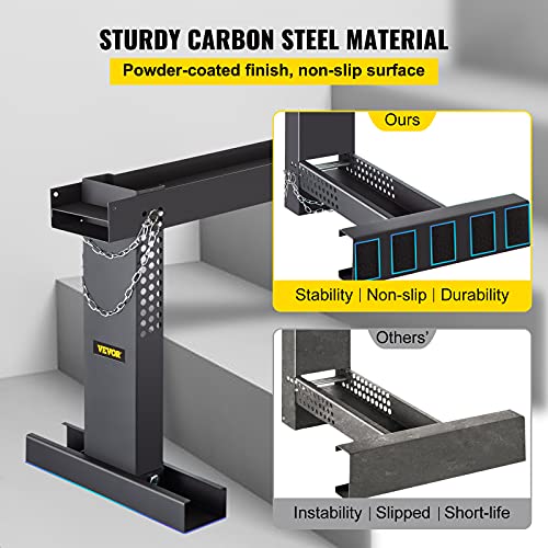 VEVOR Ladder Extender 20x4.7Inch, Extension Ladder 10.516.7Inch